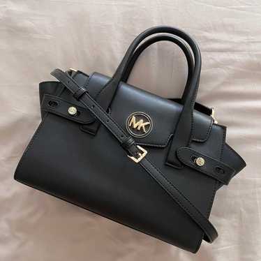 Michael Kors Carmen Medium Belted Satchel