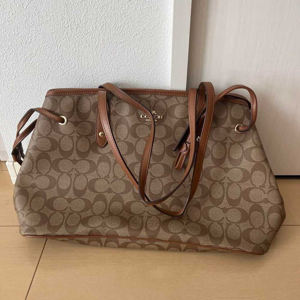 COACH Signature Handbag - image 6