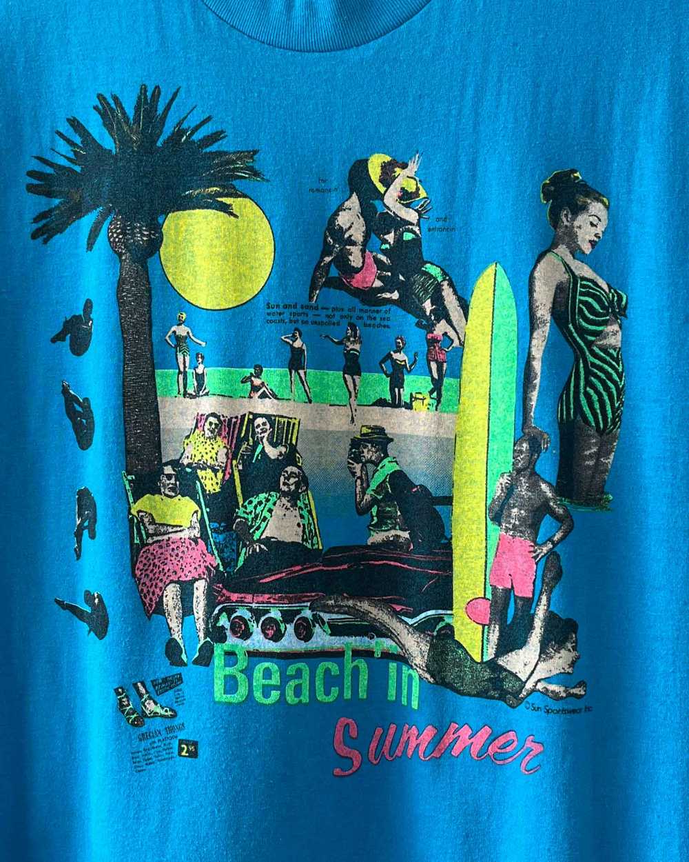 80s Beach Vibes T-Shirt | L - image 2