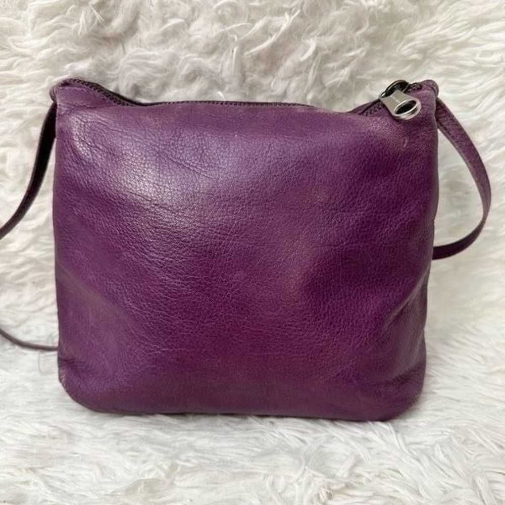 SEE BY CHLOE Purple Leather Flap Crossbody / Shou… - image 3