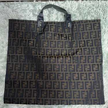 FENDI Zucca pattern tote bag.