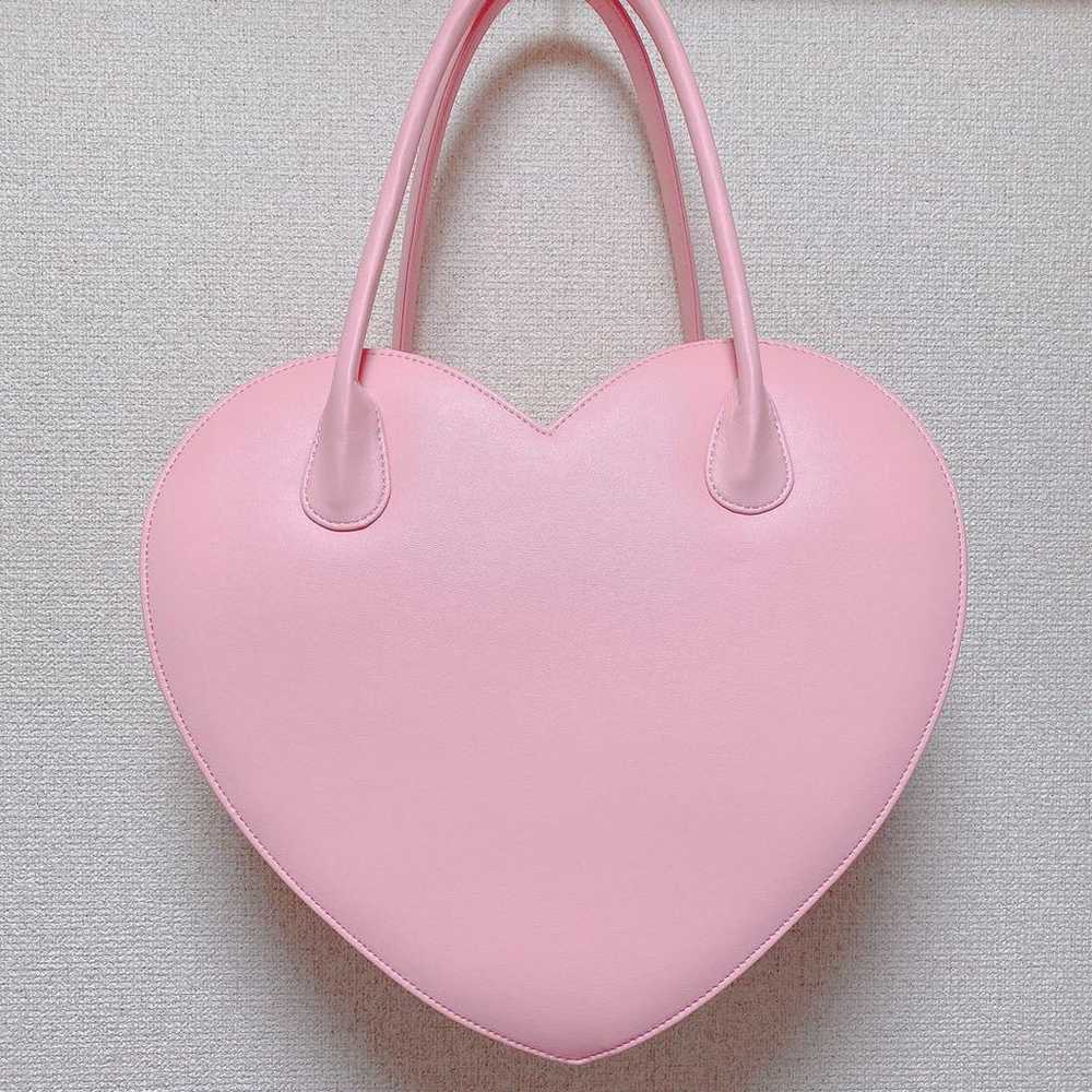 Brand new MILK heart bag in pink - image 4