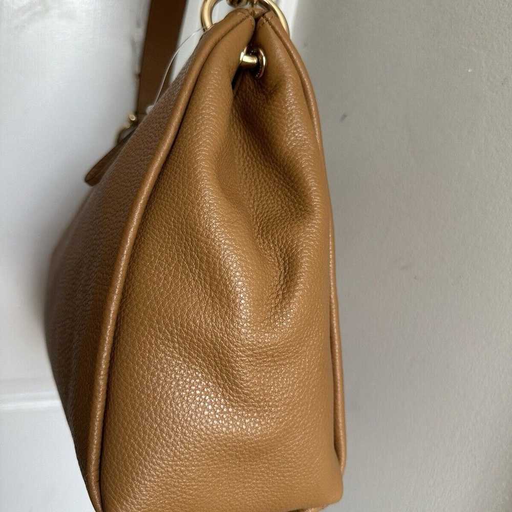 NWOT COACH MIA Light Brown LEATHER Crossbody Shou… - image 4