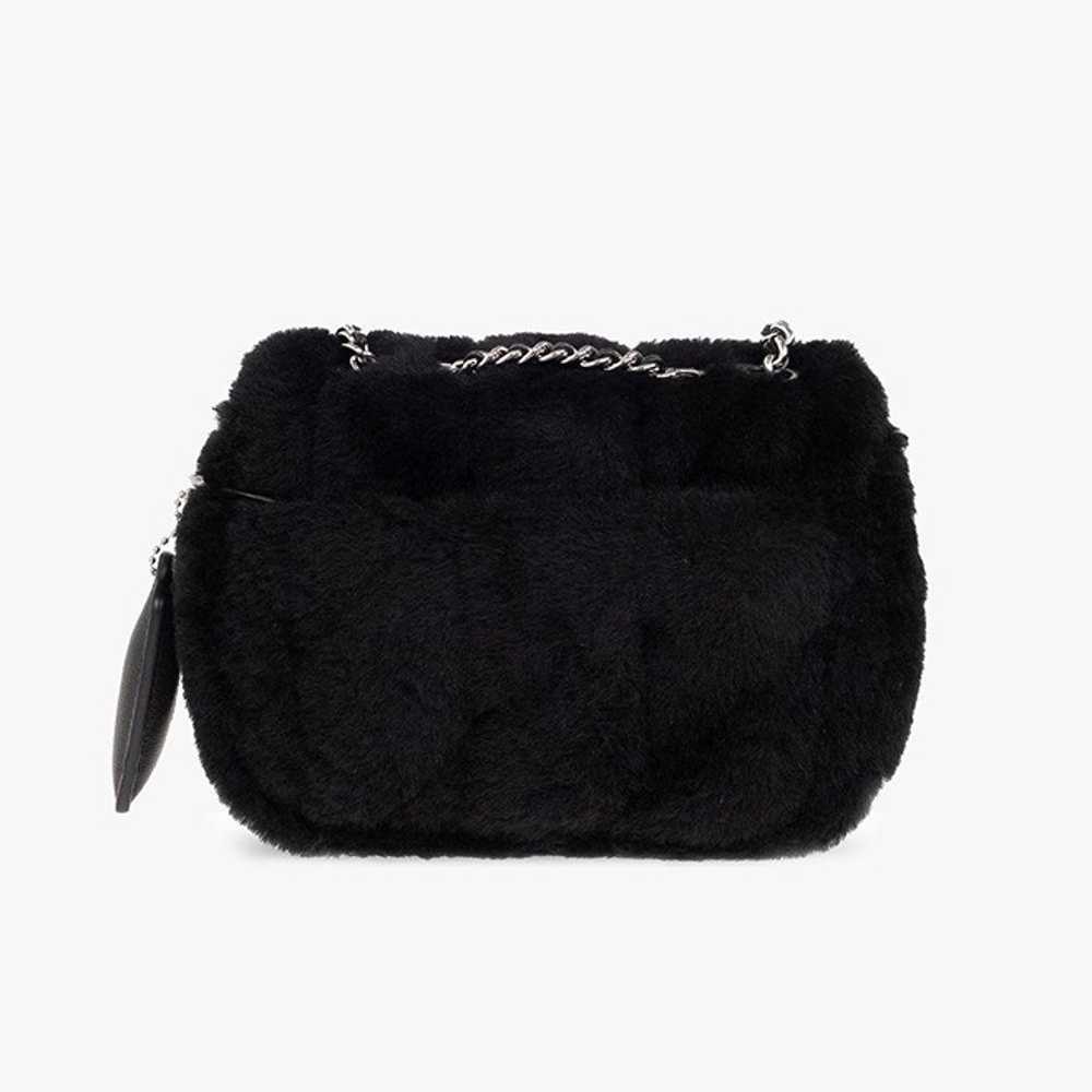 Coach Black Shearling Quilted Pillow Madison Shou… - image 10