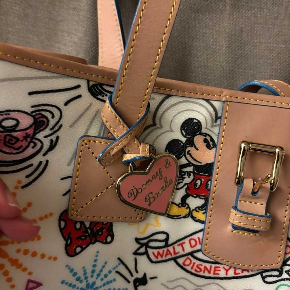 Large Disney Dooney and Bourke Sketch Tote - image 4