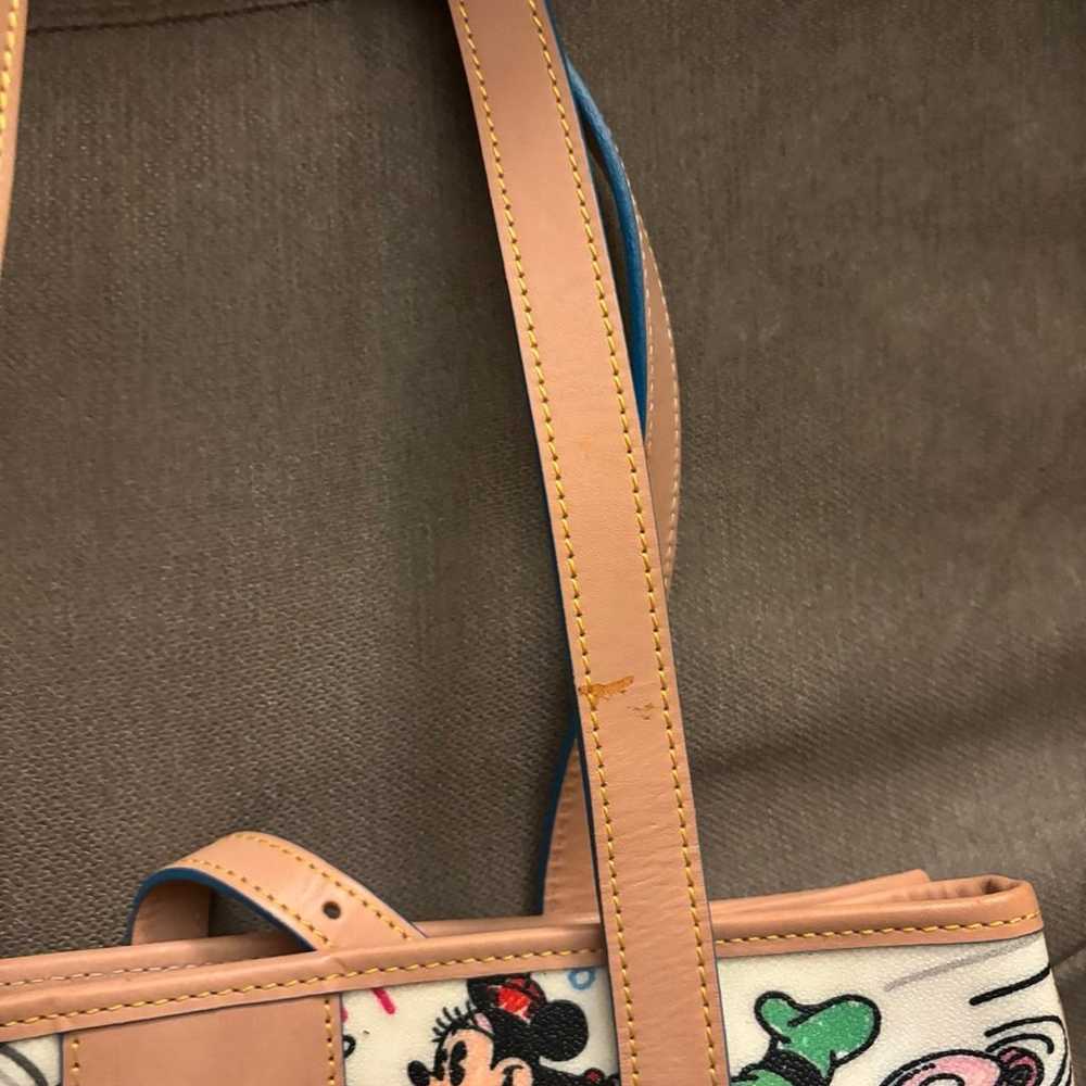 Large Disney Dooney and Bourke Sketch Tote - image 5