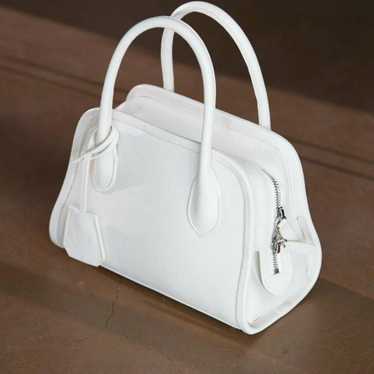 Whim Gazette "Hoaw." Mini Boston Bag Off-White - image 1