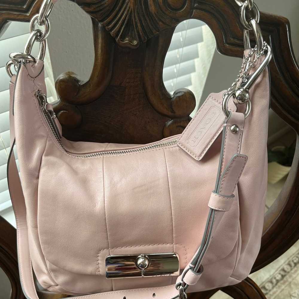 COACH Kristine Hobo shoulder /crossbody bag and w… - image 3