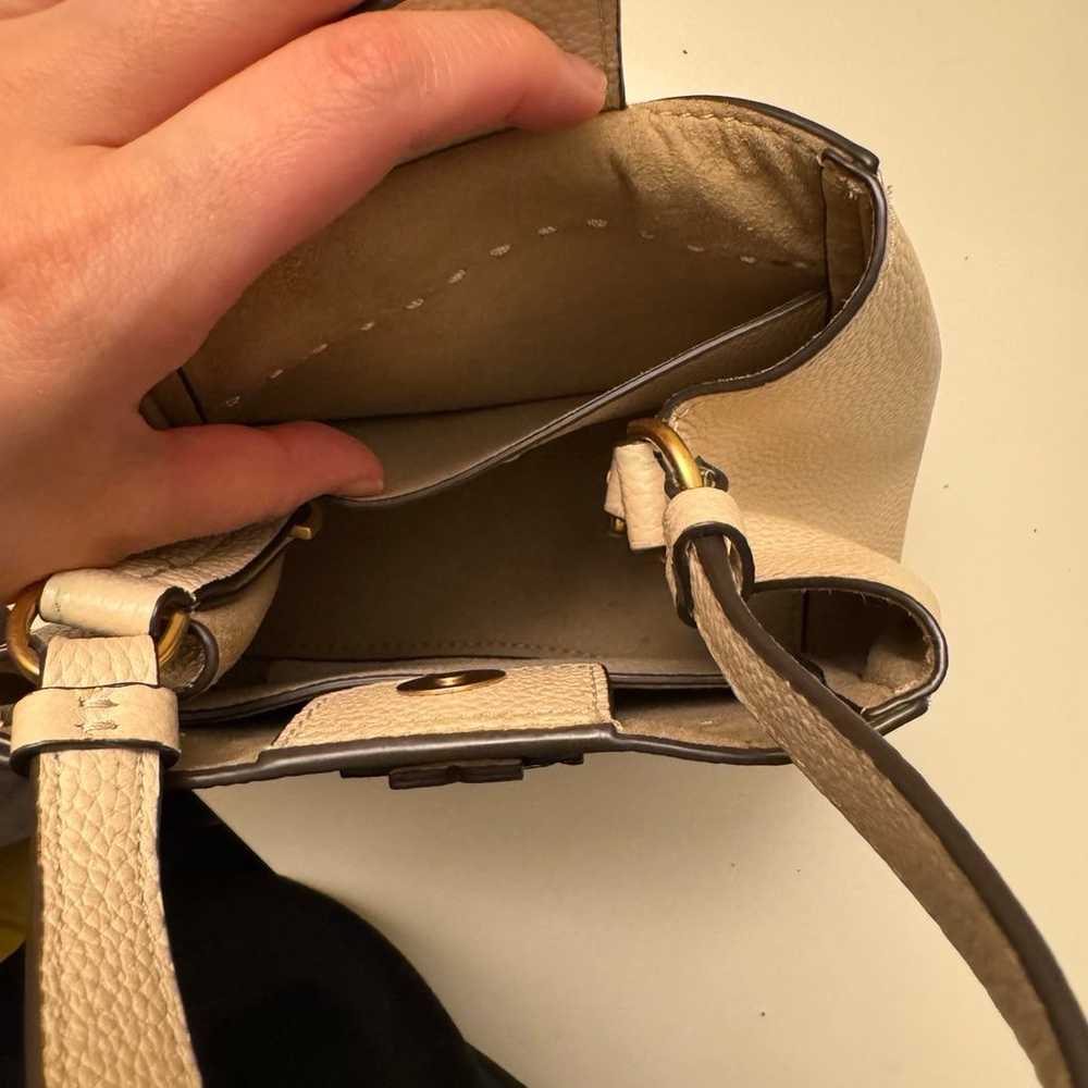 Tory Burch McGraw Small Leather Bucket Bag - image 4