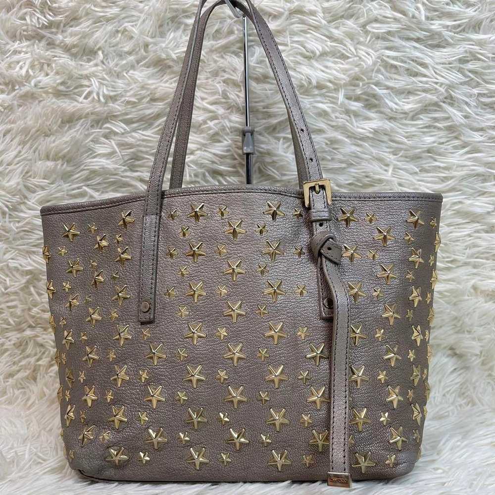 Popular ✨ Jimmy Choo Sasha studded tote bag handb… - image 2