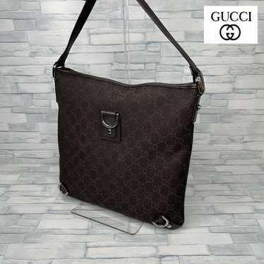 110 GUCCI Shoulder Bag GG Pattern GG Canvas