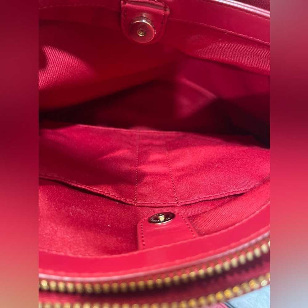 Coach Christie Red Leather Handbag - image 12