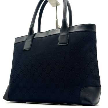 【Excellent Condition】Gucci Tote Bag GG Pattern A4… - image 1