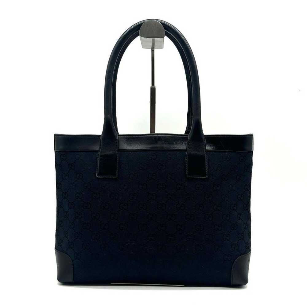 【Excellent Condition】Gucci Tote Bag GG Pattern A4… - image 3