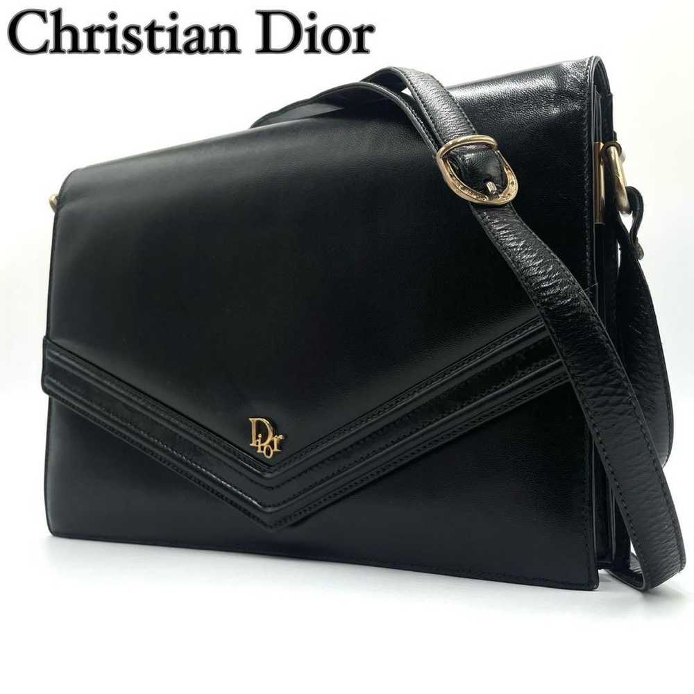 【Excellent condition】Christian Dior logo shoulder… - image 1