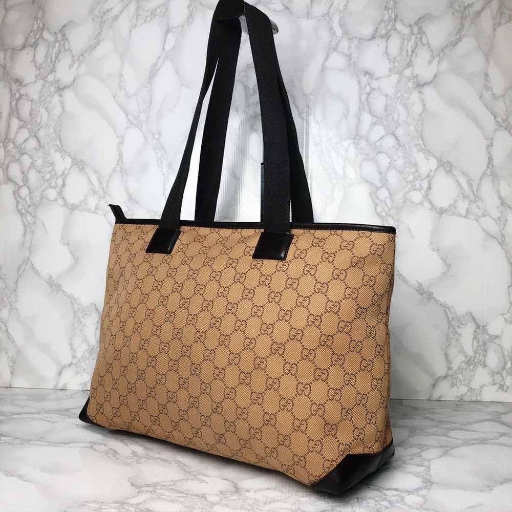 01 GUCCI Gucci Tote Bag Handbag Shoulder Bag GG C… - image 2