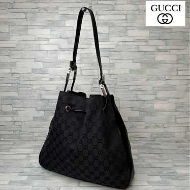 100 GUCCI Gucci handbag shoulder bag GG canvas - image 1