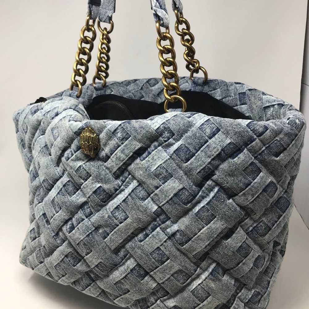 Kurt Geiger London Kensington Soft Denim Shopper … - image 3