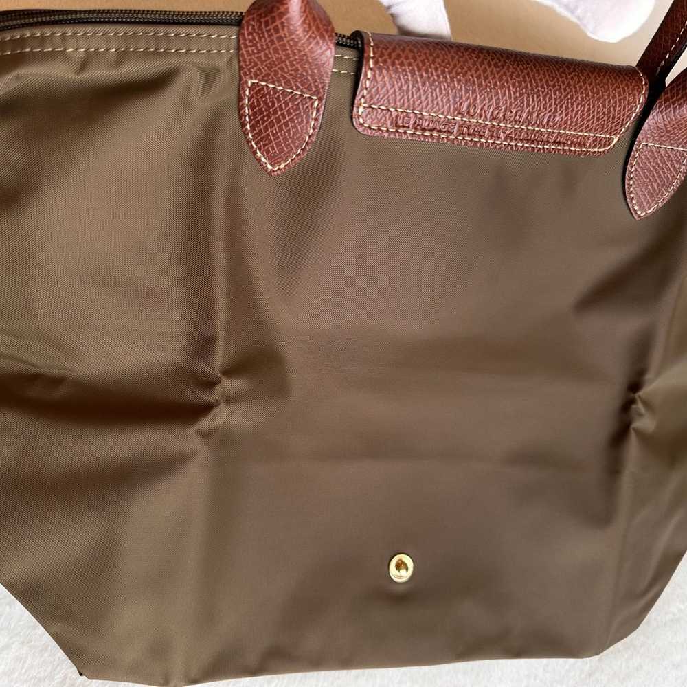 Longchamp Le Pliage Original M Top Handle Olive G… - image 4