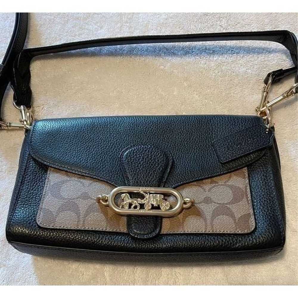 Coach Signature Leather Bag - image 1