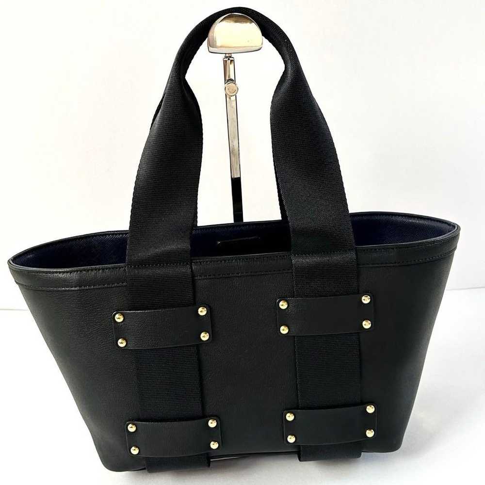 [Unused Tag] ADMJ Handbag Leather Tote with Guara… - image 2