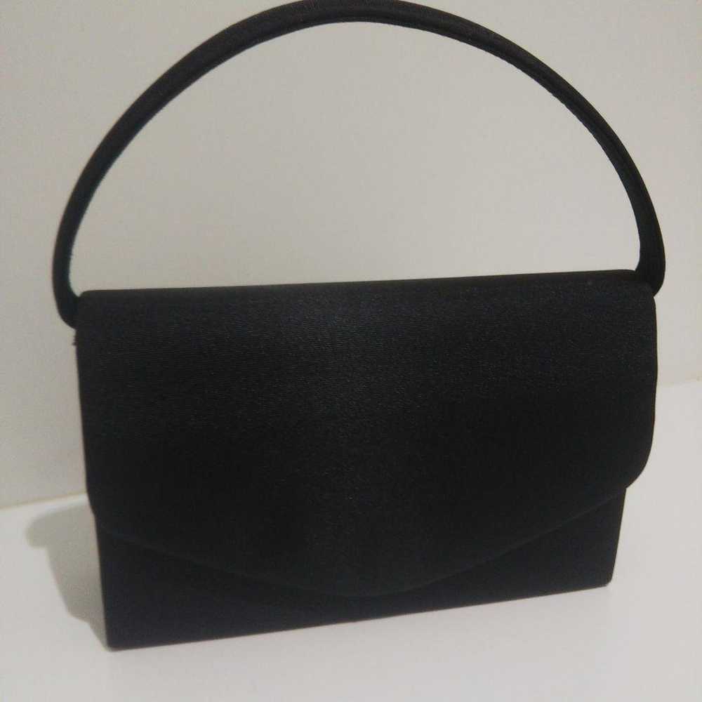 Handbag black for ceremonial occasions and elemen… - image 1