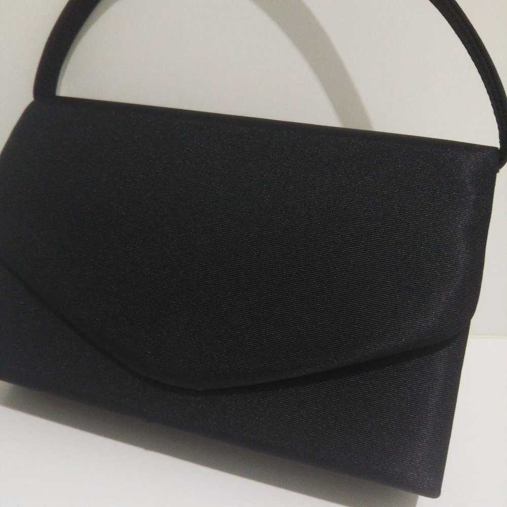 Handbag black for ceremonial occasions and elemen… - image 2