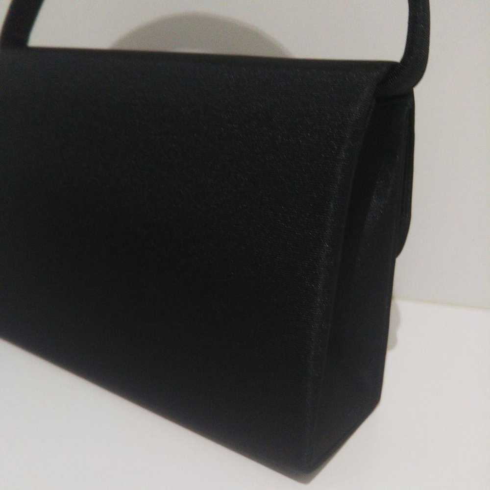 Handbag black for ceremonial occasions and elemen… - image 3