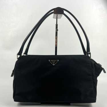 Rare ✨ PRADA Handbag One-shoulder Black Nylon