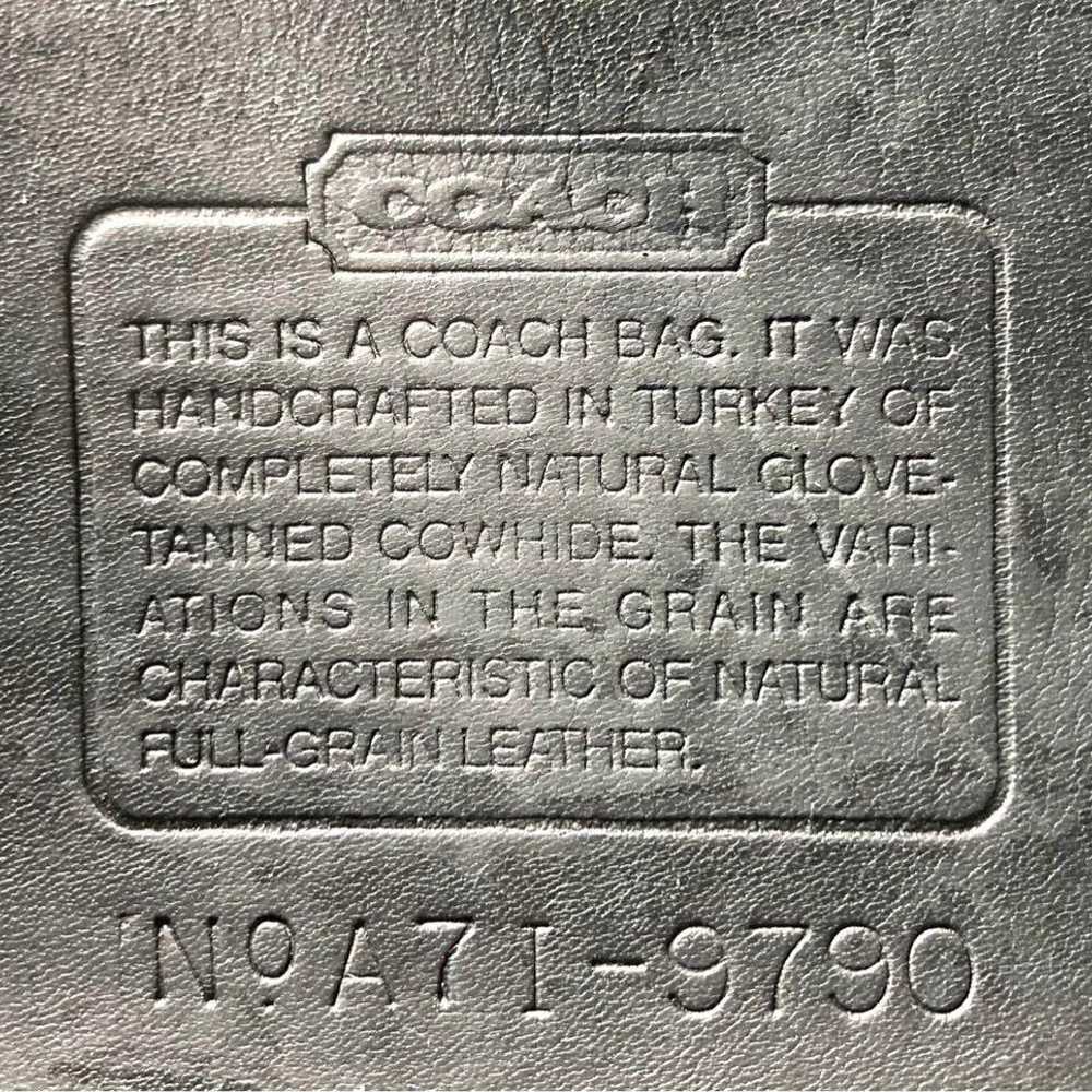 【Excellent Condition】COACH Old Coach Shoulder Bag… - image 9