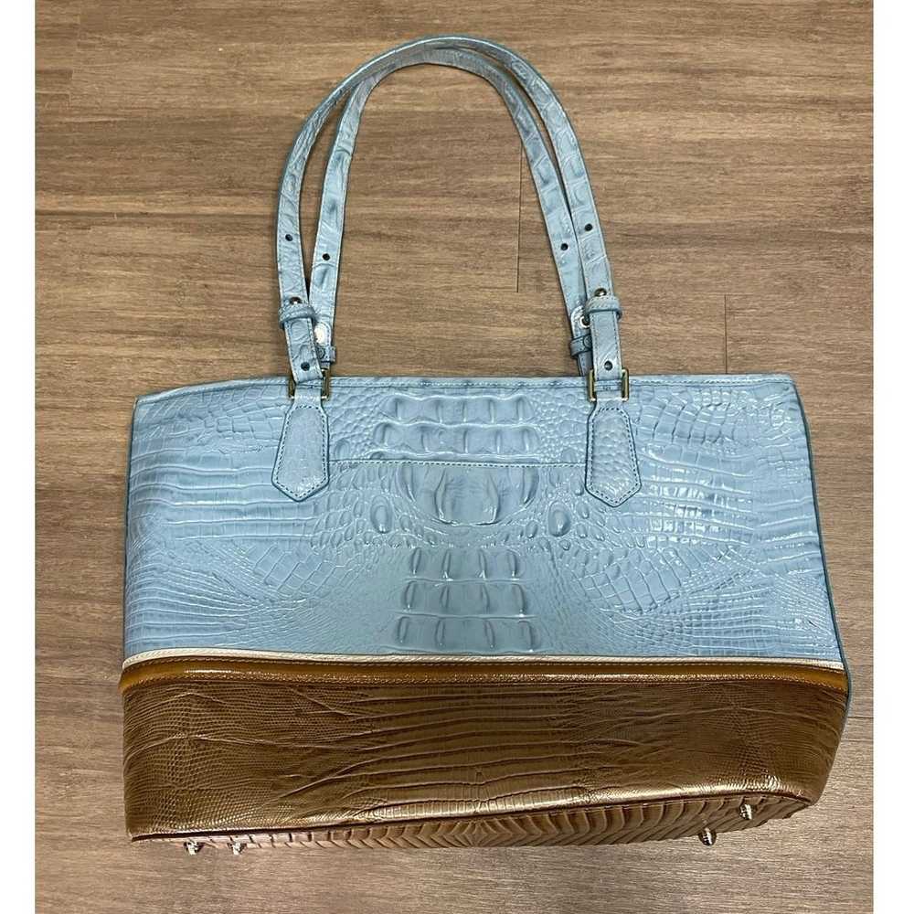 Brahmin Blue Medium Asher Tote in Sky - image 3