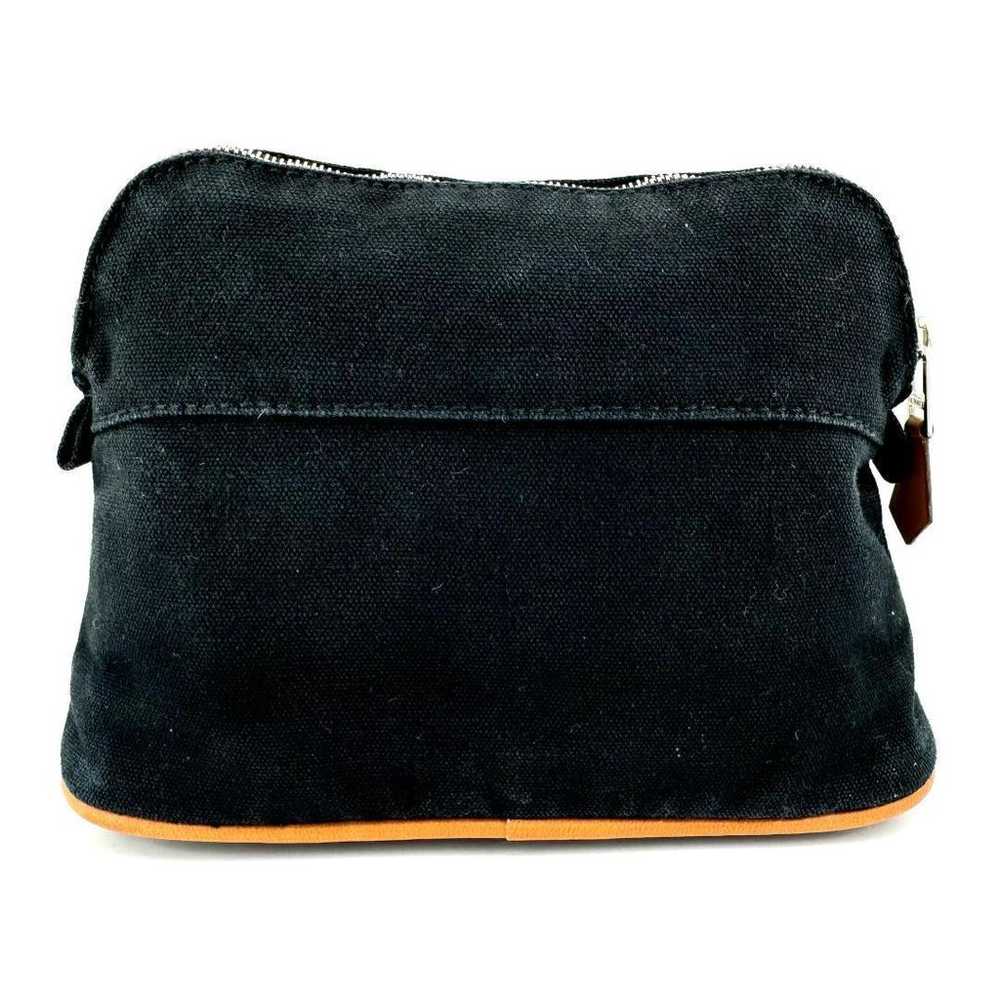 Hermes Canvas Bolide Pouch PM Pouch Black Women's… - image 2