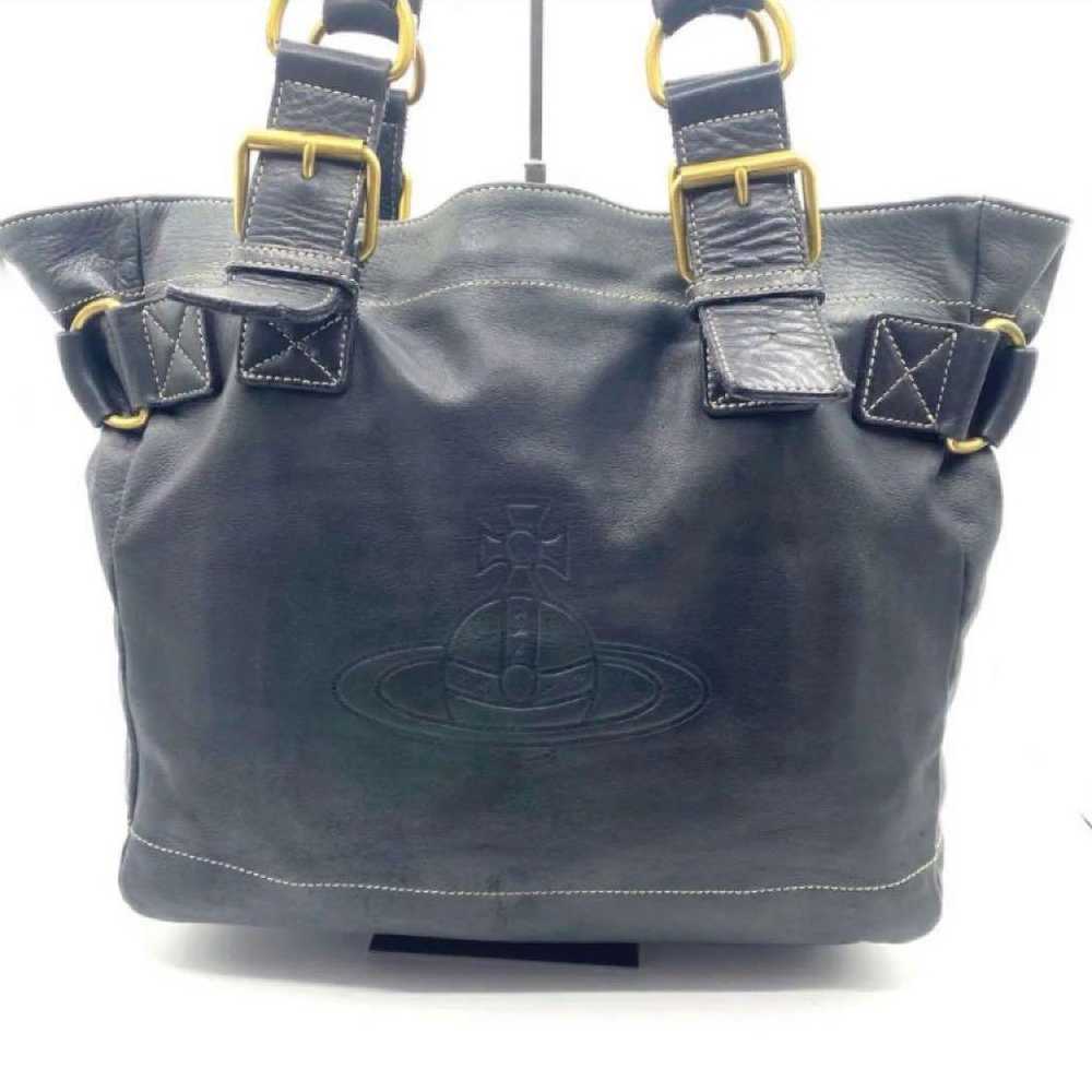 ✨Rare✨ Vivienne Westwood Accord Orb Leather Embos… - image 5