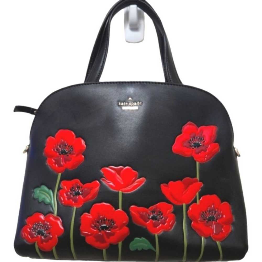 KATE SPADE Ooh La La Poppy Lottie Satchel $398 - image 1