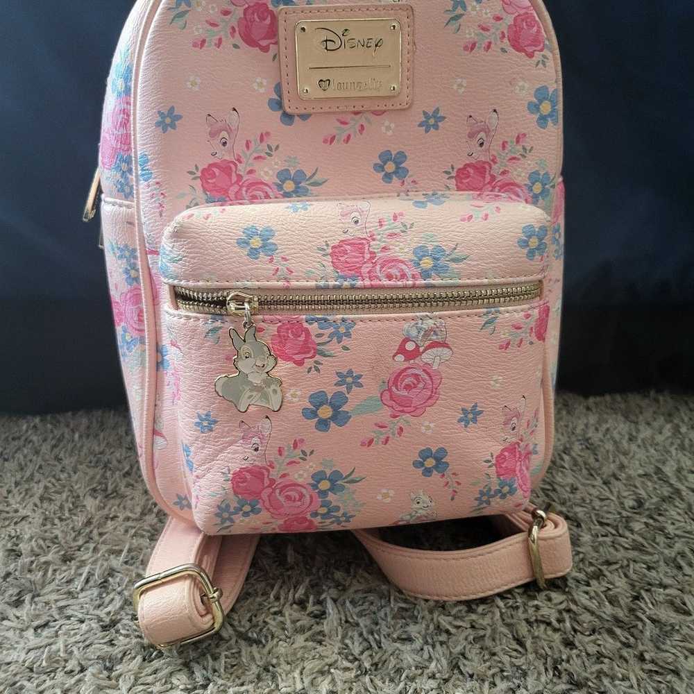 Loungefly bambi mini backpack lot - image 7