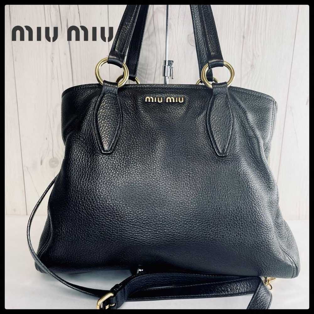 ◆Excellent Condition◆ Miu Miu Handbag Shoulder Ba… - image 1