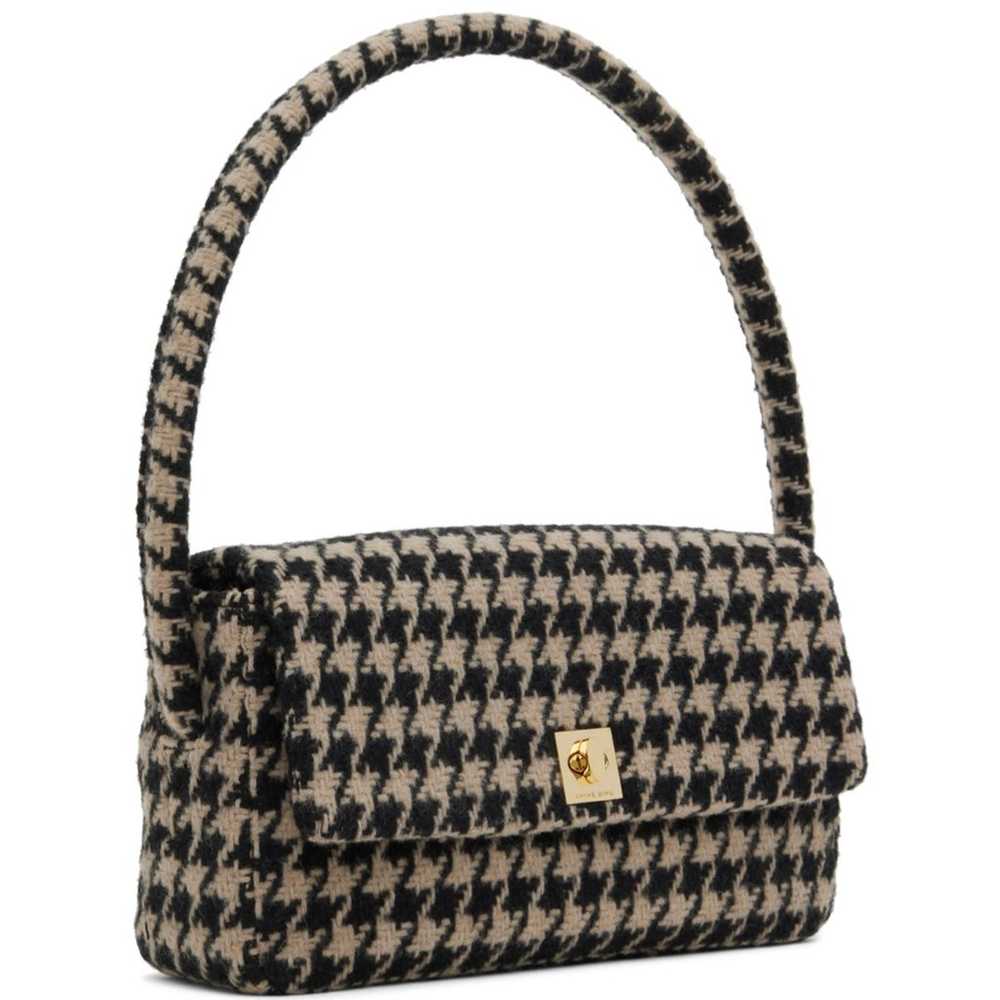 Anine Bing Nico houndstooth bag - image 6