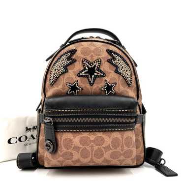 [Close to unused] Coach backpack Rainbow Crystal … - image 1