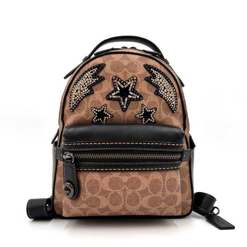 [Close to unused] Coach backpack Rainbow Crystal … - image 2