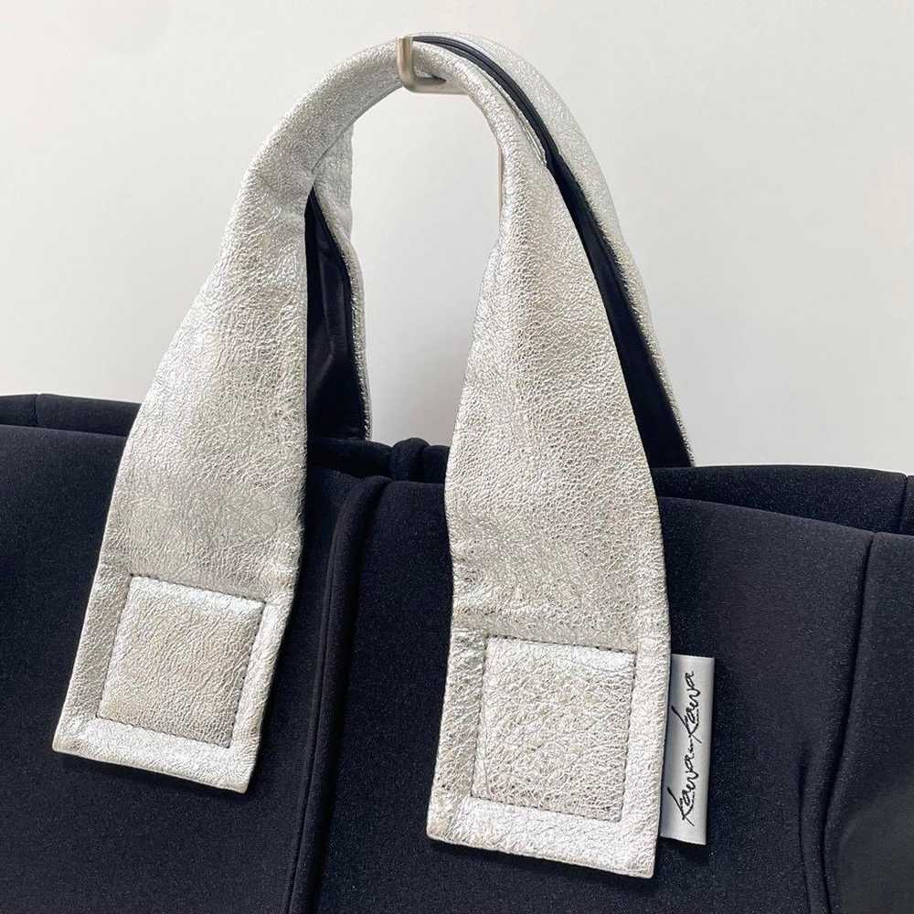 【Fine Quality】kawa-kawa Tote Bag S Size with Silv… - image 4