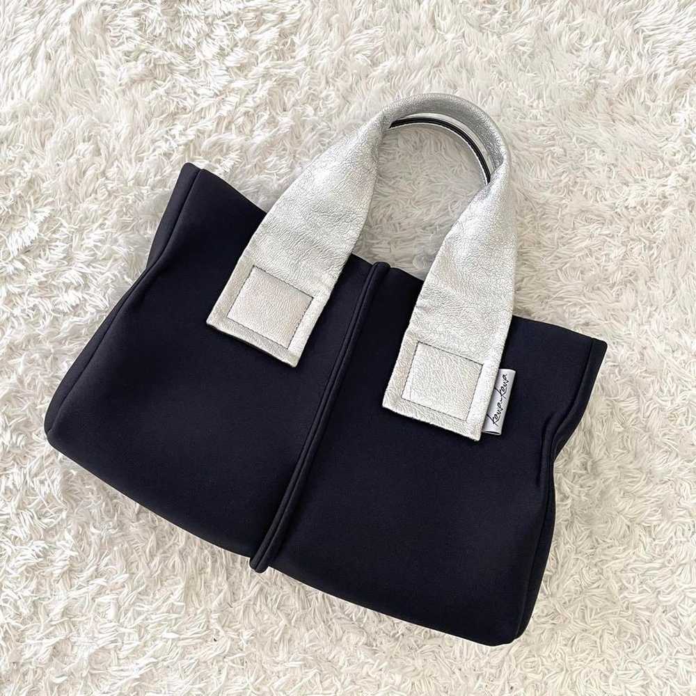 【Fine Quality】kawa-kawa Tote Bag S Size with Silv… - image 9