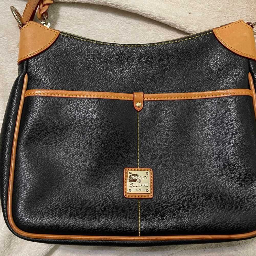 Authentic Dooney & Bourke Pebble Leather Kimberly… - image 8