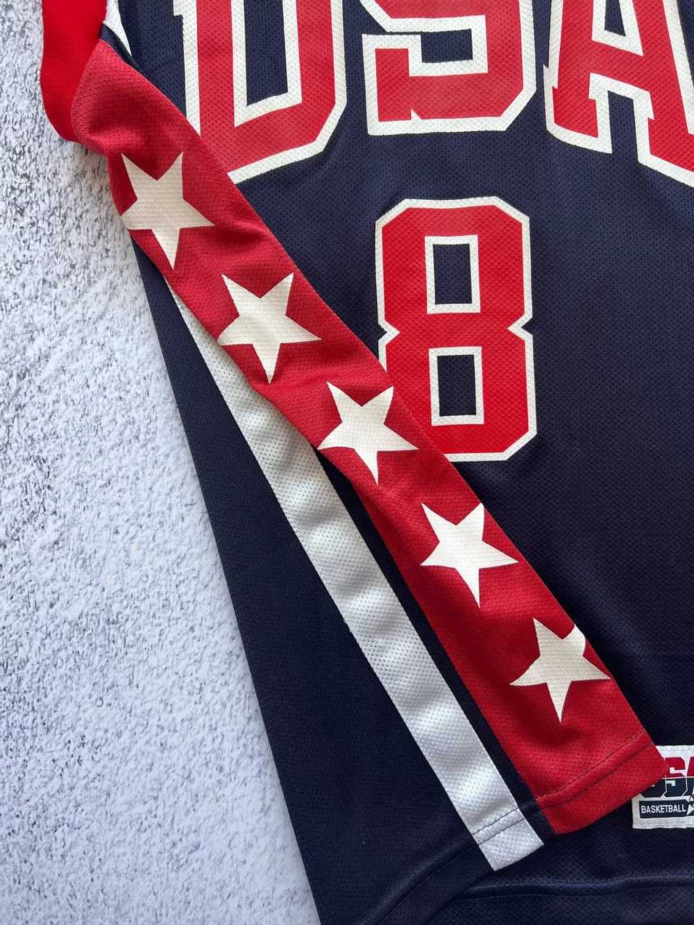 Jersey × Reebok × Vintage USA BASKETBALL TEAM SHI… - image 10