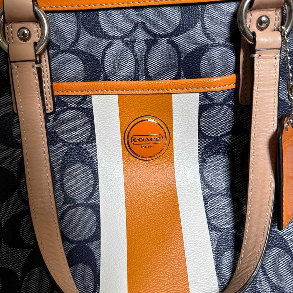 coach leather purse - image 3