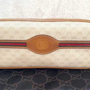 【Rare】GUCCI Old Sherry Line Pouch