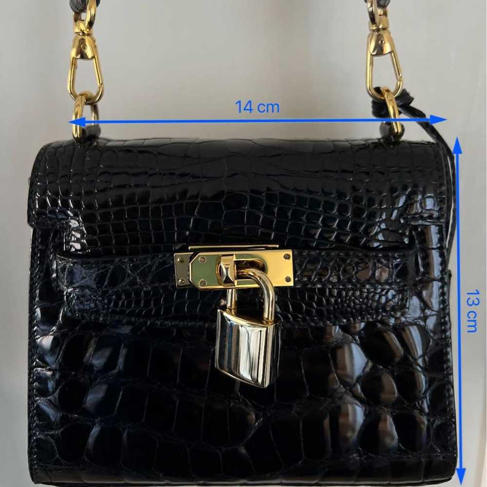 Crocodile pochette, Made in Italy, Meratti - image 10