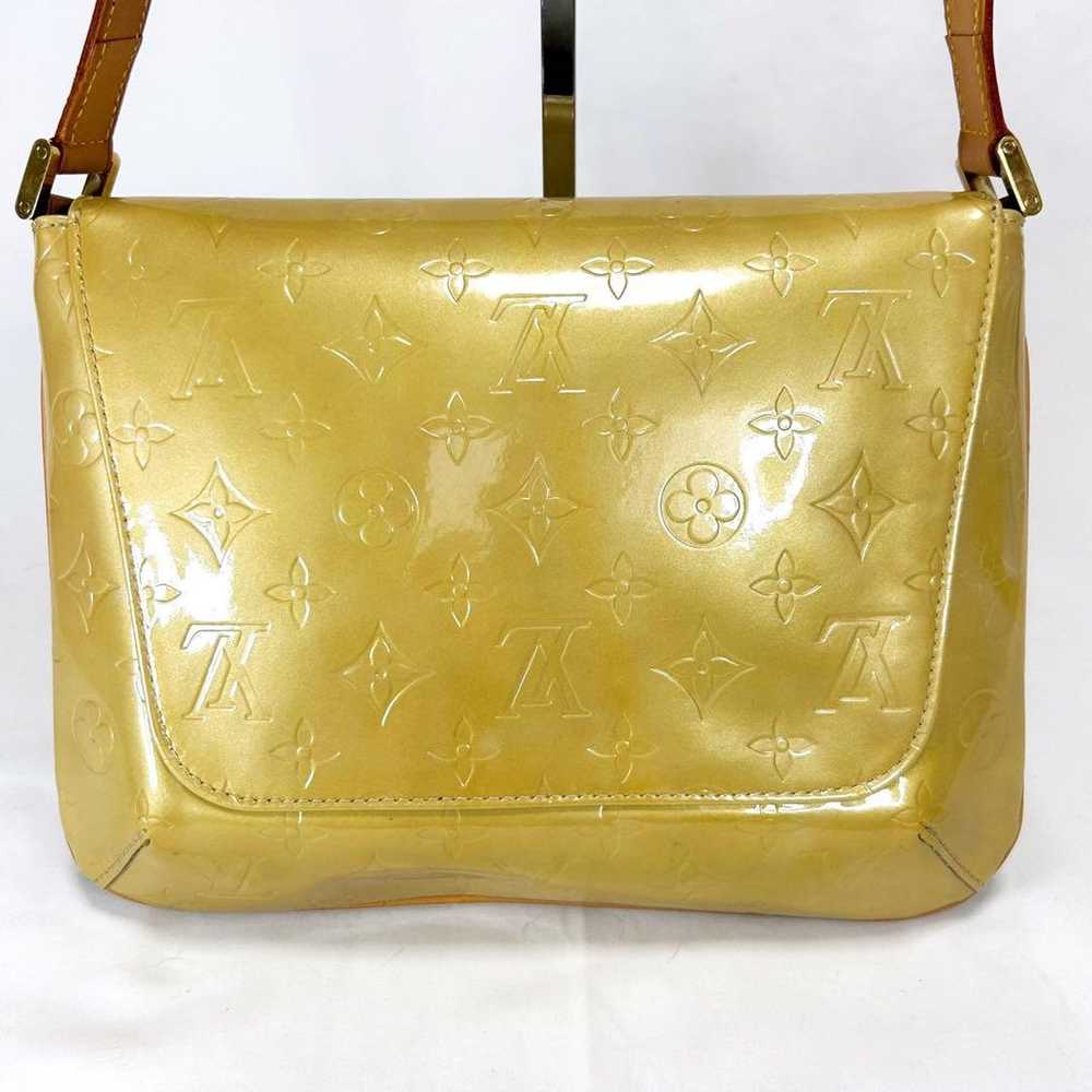 Louis Vuitton Shoulder Bag Patent Leather Thompso… - image 3