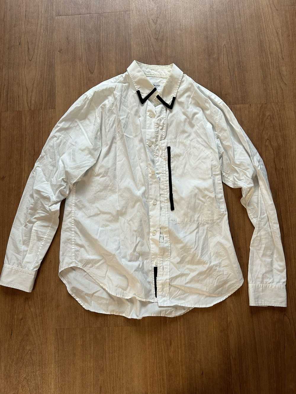 Yohji Yamamoto YYPH Contrast Shirt - image 1