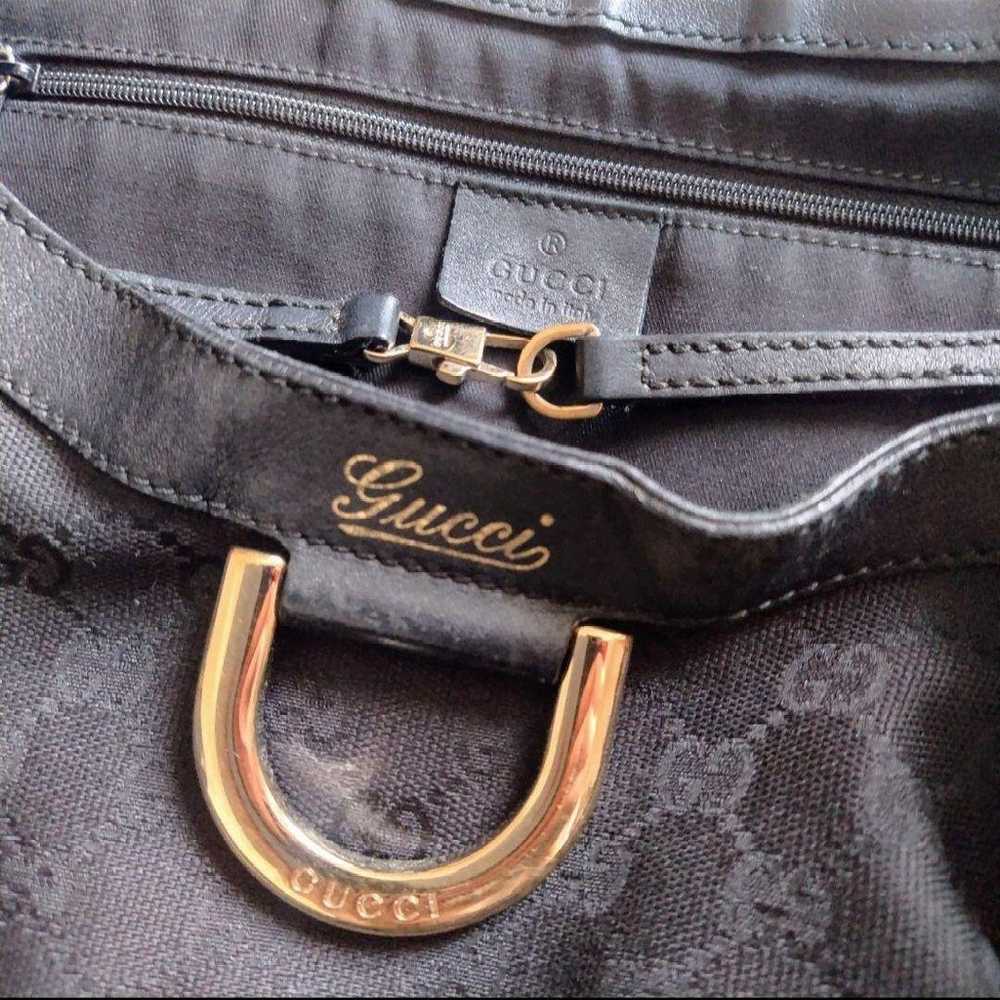 Gucci GG Pattern Almost Unused Canvas x Leather H… - image 3