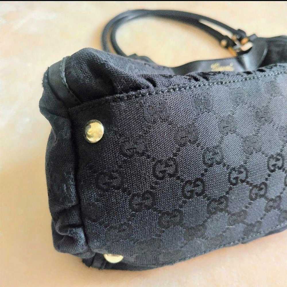 Gucci GG Pattern Almost Unused Canvas x Leather H… - image 4